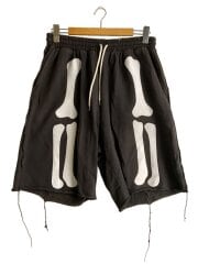 画像：BONE IN SWEAT SHORTS/2/コットン/BLK/DC-SS24-PT-04