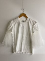 画像：Tシャツ/S/コットン/WHT/3L-T002//