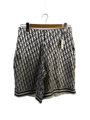 画像：20SS/OBLIQUE PIXEL BERMUDA SHORTS/ショートパンツ/46/シルク/GRY/総柄