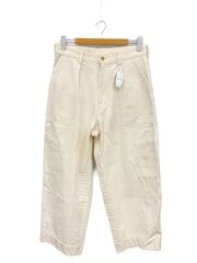 画像：ユーティリティトラウザーズ/2/コットン/WHT/無地/S2201-50004