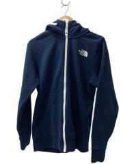 画像：ジップパーカー/M/コットン/NVY/ネイビー/紺/無地/NT12442