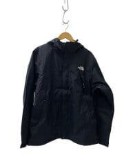 画像：SCOOP JACKET/マウンテンパーカ/L/ナイロン/ブラック/黒/無地/NP62554