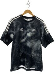 画像：JERSEY MULTI/Tシャツ/L/ポリエステル/ブラック黒/カモフラ/IW4595/24モデル