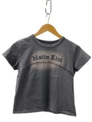 画像：Tシャツ/M/コットン/グレー/無地/MK2500TS742M-CH-M