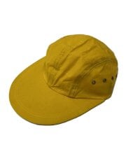 画像：quaker marine supply/USA製/4パネル/キャップ/コットン/イエロ/無地/メンズ
