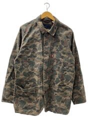 画像：カバーオール/L/コットン/ブラウン/カモフラ/PC9-29655-0004