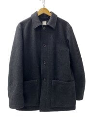 画像：ジャケット/XL/ウール/グレー/無地/579-5210007