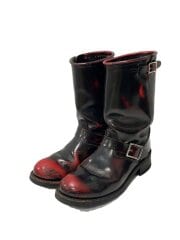画像：25SS/ORIMI/BLOOD BIKER BOOTS/エンジニアブーツ/42/ブラック/レザー