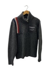 画像：ASTON MARTIN RACING/ドライバーズニット/カーディガン(厚手)/M/ウール/グレー