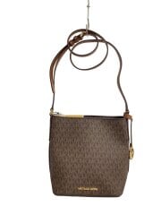 画像：ハンドバッグ/レザー/BRW/総柄/DI-2001