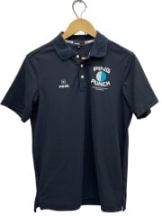 画像：621-3160207 PING　シアサッカーストレッチポロシャツ/S/BLK//
