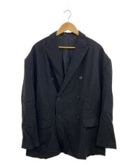 画像：DOUBLE BREASTED JACKET/ジャケット/42/ウール/BLK/無地/2119-304