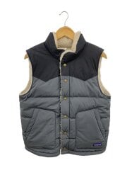 画像：リバーシブル・ビビー・ダウン・ベスト_グレー/S/ポリエステル/GRY