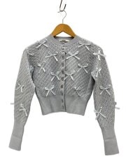 画像：カーディガン(薄手)/one/コットン/BLU/SWNT241156