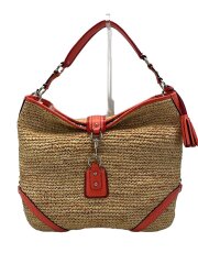 画像：ハンドバッグ_ハンプトンズ_/レザー/RED