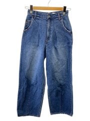 画像：11ozデニムコクーンパンツ/ダメージ加工/SS/デニム/IDG/ZP422