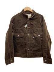 画像：ジャケット/S/コーデュロイ/BRW/PC9-21261-0000