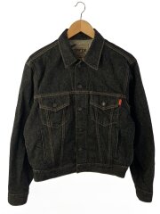 画像：Gジャン/M/コットン/GRY/無地/A-01J