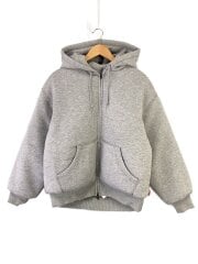 画像：ジップパーカー/S/ポリエステル/GRY/NY524001