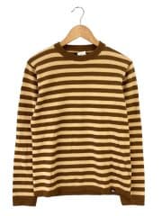 画像：ニット・セーター(薄手)/M/ウール/CML/ボーダー