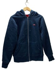 画像：ジップパーカー/S/コットン/NVY/状態考慮