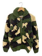 画像：ニット・セーター(厚手)/--/ウール/マルチカラー/カモフラ