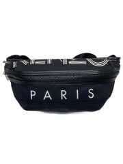 画像：ウエストバッグ/ポリエステル/BLK