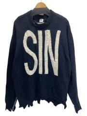 画像：ニット・セーター(厚手)/L/ウール/BLK/SM-A21-0000-039