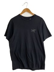 画像：Tシャツ/M/コットン/BLK/無地/X000009533//