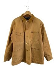 画像：カバーオール/L/コットン/CML/無地