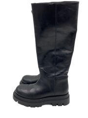 画像：ロングブーツ/--/BLK