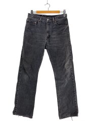 画像：ストレートパンツ/33/デニム/グレー/505/メキシコ製/ボタン裏855