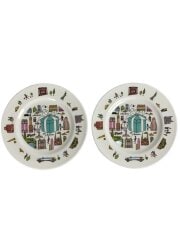 画像：5thアベニュー/プレート/2点セット/ホワイト