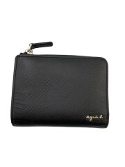 画像：2つ折り財布/ブラック/メンズ/UIZ-23