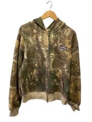 画像：ナインティナインティ/ジップパーカー/L/ポリエステル/ベージュ/カモフラ