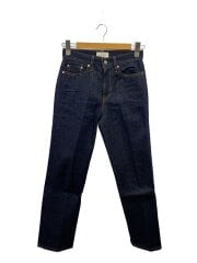 画像：スリムストレートデニムパンツ3/S/デニム/IDG/無地/1614-699-6265