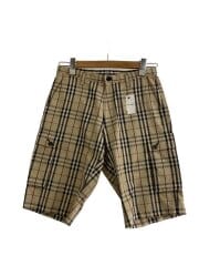 画像：ショートパンツ/76/コットン/キャメル/チェック/BMS70-912-47/ノヴァチェック