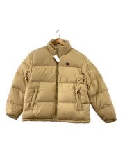 画像：ダウンジャケット/L/ナイロン/ベージュ/DM20004