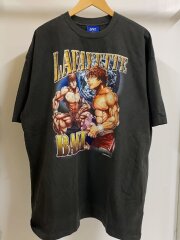 画像：×刃牙/GRAPPLER BAKI/Tシャツ/XXL/コットン/グレー/LE230154/範馬刃牙
