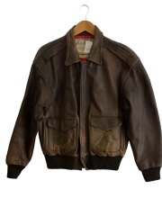 画像：レザージャケット・ブルゾン/S/レザー/ブラウン/965700-1000