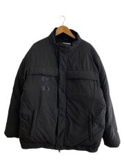 画像：ダウンジャケット/XL/ナイロン/ブラック/フード欠品