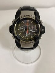 画像：ソーラー腕時計・G-SHOCK/アナログ/BLK