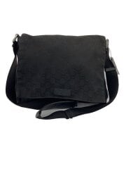 画像：ショルダーバッグ/キャンバス/BLK/総柄/146236 497717