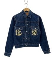 画像：道楽/2nd/No.1/デニムトラッカージャケット/Gジャン/36/コットン/IDG/1507