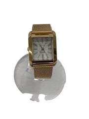 画像：ソーラー腕時計/アナログ/ステンレス/WHT/GLD/B035-A18K702