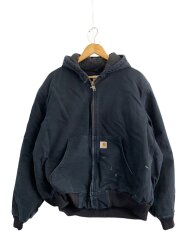 画像：アクティブジャケット/L/コットン/BLK/無地/J140/汚れ有