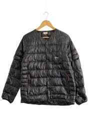 画像：ダウンジャケット/M/ナイロン/BLK/無地