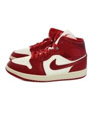 画像：AIR JORDAN 1 MID CRACKED_エア ジョーダン 1 ミッド クラックド/27cm/RED//