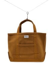 画像：トートバッグ/MEDIUM/キャンバス/ブラウン/キャメル/無地/rc-7042 hvc