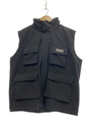 画像：19SS/ミリタリーベスト/FREE/ポリエステル/ブラック/A-19SS-COV